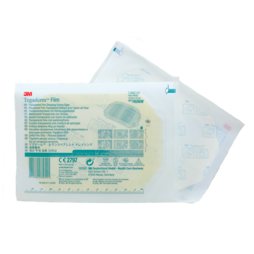 [MED-WOUND-TEGD-04IN] Tegaderm Film Dressing, 4x4.75