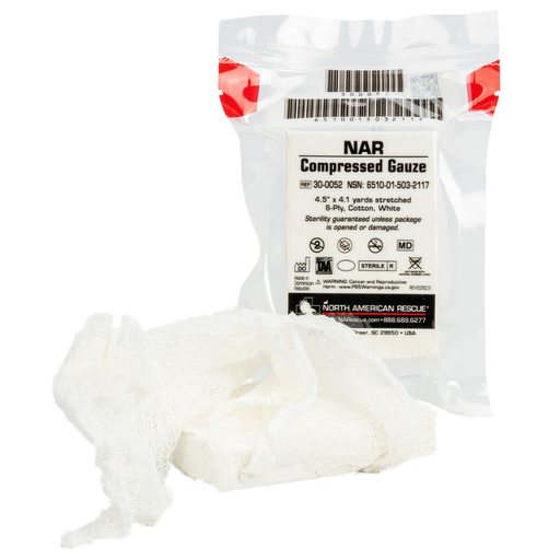 [MED-TRAUM-CMPG] Compressed Gauze, Sterile